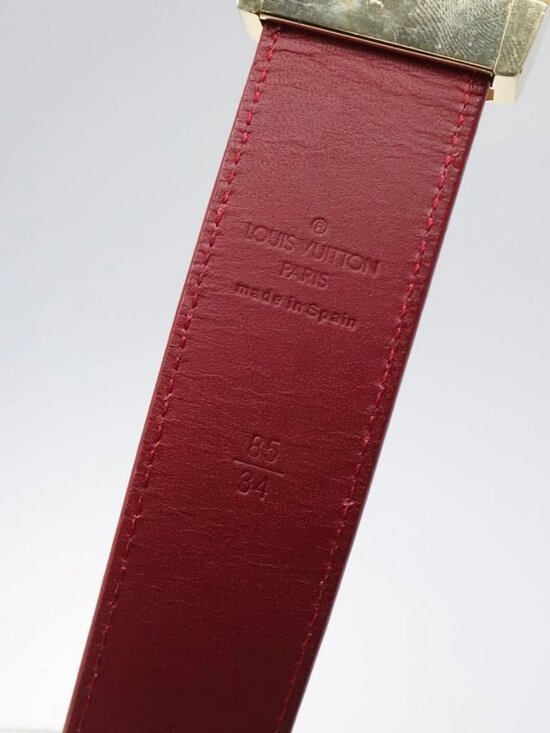 LOUIS VUITTON Multicolor Ceinture Care Belt 37.8\